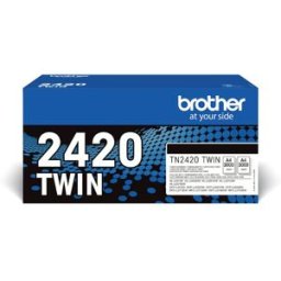 Toner BROTHER TN2420 2x3K svart 2/fp