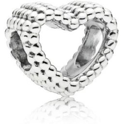 Pandora Beaded Heart Silver 797516 berlock
