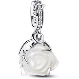 Pandora Moments White Rose in Bloom berlock 793200C01