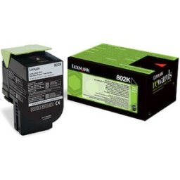 Toner LEXMARK 80C20K0 1K svart