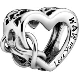 Pandora Love You Mum Infinity Heart charm 798825C00