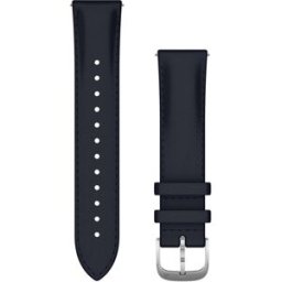 Garmin Vivomove Luxe marinblått Quick release läderarmband 20mm 010-12924-20