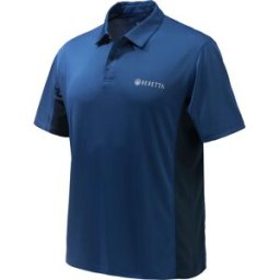 Beretta Unisex Flash Tech Polo Blue S