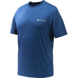 Beretta Unisex Flash Tech T-Shirt Blue Beret S