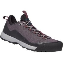 Black Diamond Women's Mission LT Approach Shoes Anthracite/Wisteria Anthracite-Wisteria 37.5