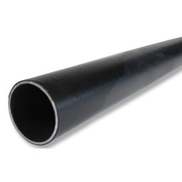 Ledstång svart rör polycoat 766 mm