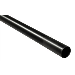 Rör svart plastöverdraget Längd 3000 mm Diameter 24 mm