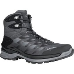 LOWA Men's Ferrox GORE-TEX Mid Black/Grey 44.5