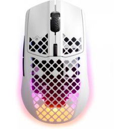 Steelseries Aerox 3 Trådlös Gamingmus - Snow White