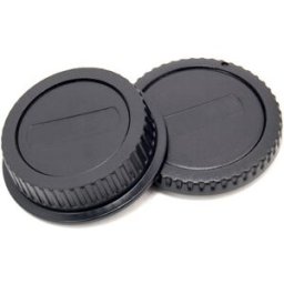 Caruba kamerahuslock + bakre objektivlock till Fujifilm X