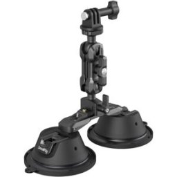 Smallrig 3566 dubbel sugkopp och magic arm med SC-2K actionkamera fäste