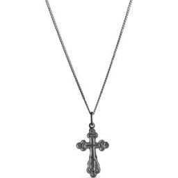 Top Gold silver ortodoxt kors borstat svart 4256772500