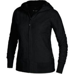 Hoodie zip TEXSTAR WC03 dam svart S