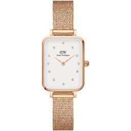 Daniel Wellington Quadro Pressed Melrose Lumine Rose Gold White DW00100527