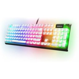 Steelseries Prism Pbt Double-Shot Pudding Keycap Set Nordisk - Vit