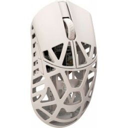 Wlmouse Beast X Max Trådlös Gamingmus - Milky White [Omron Opticals]