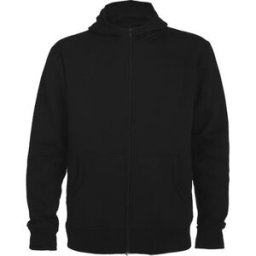 Hoodie zip ROLY Montblanc uni svart S