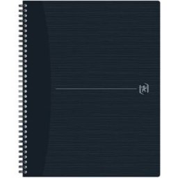 Kollegieblock OXFORD Origins A4+ linjerat Svart