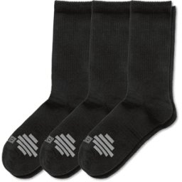 5.11 Tactical Duty Ready Plus Crew Socks (3-Pack) (Färg: Svart, Storlek: Medium (40.5-45))
