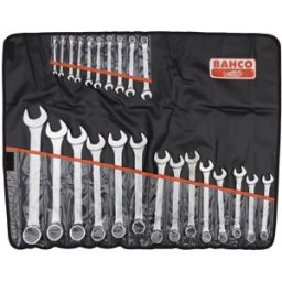 Bahco Pu-Nyckelsats 111M/24T, 6-36 mm