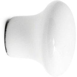 Habo Knopp Marcus vit, 32 mm, 2-pack