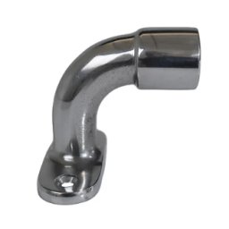 Rörbeslag ändstycke till rör 24 mm polerad aluminium