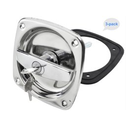 Skålhandtag rostfritt AK-120510 i sats om 3 st