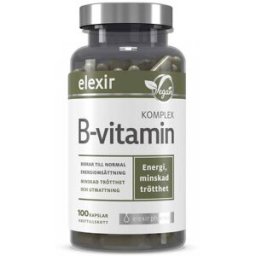 Elexir Pharma B-vitamin Komplex 100 Caps