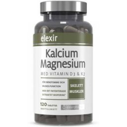 Elexir Pharma Kalcium & Magnesium 120 Tabs