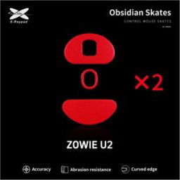 X-Raypad Obsidian Mouse Till Skates For Zowie U2
