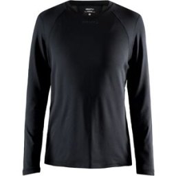 craft Women's Adv Essence Long Sleeve Tee Black S