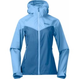 Bergans Women's Microlight Jacket North Sea Blue/Pacific Blue XS