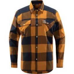 Haglöfs Women's Timmer Shirt Desert Yellow/Tarn Blue L