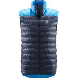 Haglöfs Men's L.I.M Down Vest Tarn Blue/Nordic Blue S