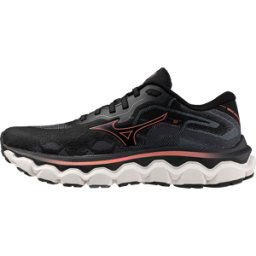 Mizuno Women's Wave Horizon 7 Black/Dubarry/Nimbus Cloud 36.5