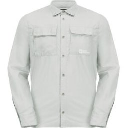 Jack Wolfskin Men's Barrier Long Sleeve Shirt Cool Grey XXL