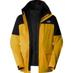 The North Face Men's DryVent Mono Triclimate 3-in-1 Parka Summit Gold/TNF Black M
