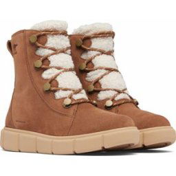 Sorel Women's Explorer III Joan Cozy Wp Velvet Tan/Canoe Velvet Tan, Canoe 38