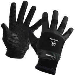 Unihoc Goalie Gloves Supergrip, Black, S/M