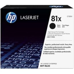 Toner HP CF281X 81X Svart