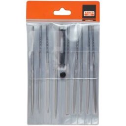 Bahco Nålfilssats, 2-471-16-1-0, Medium 9 st