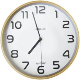Unilux Clock Baltic In Light Wood