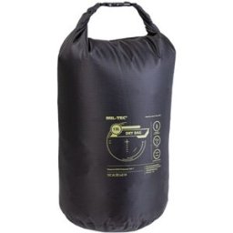 Mil-Tec Packpåse Dry Bag (Färg: Svart, Storlek: 13L)