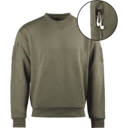 Mil-Tec Tactical Sweatshirt (Färg: Ranger Green, Storlek: XL)