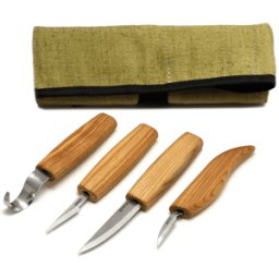 BeaverCraft Tools BeaverCraft S09 Täljkit med Knivrulle
