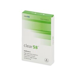 Clear 58 (6 linser)