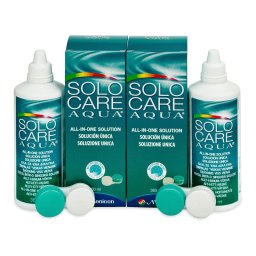 SoloCare Aqua linsvätska 2 x 360 ml