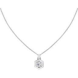 Tommy Hilfiger Geometric White Enemal halsband 2780853