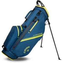 Callaway Chase Dry Standbag 2025 - Navy/Flo Yellow
