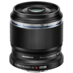 Olympus M.Zuiko Digital ED 30mm f/3,5 Macro svart (för Micro 4/3)